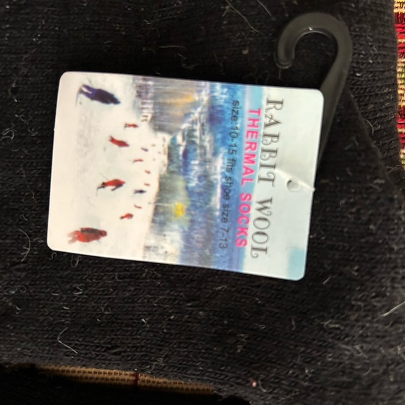 Mens rabbit wool thermal socks - Picture 2 of 5